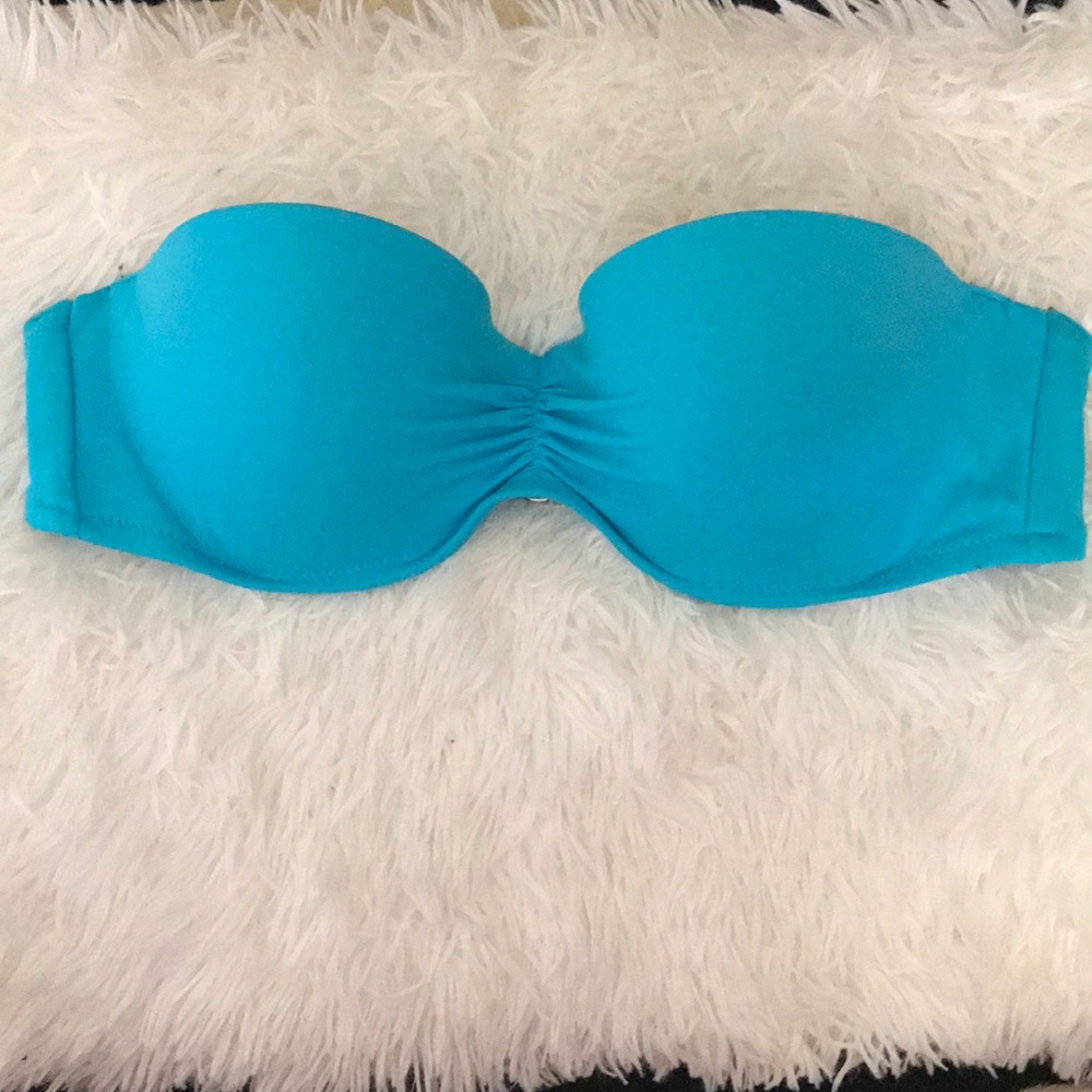 Victoria's Secret swim top. No straps. 34-B. Good